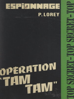 cover image of Opération tam-tam